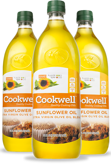 Sunflower Oil and Extra Virgin Olive Oil Blend